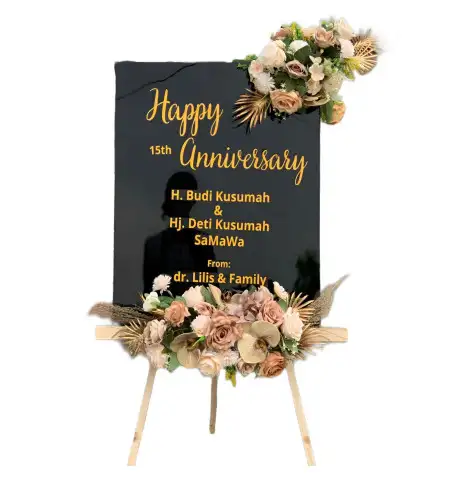 Papan Bunga Akrilik Silimo